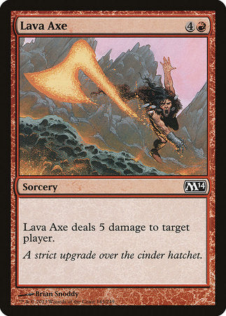 Lava Axe [Magic 2014] | Amazing Games TCG