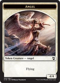 Angel // Soldier Double-sided Token [Commander 2018 Tokens] | Amazing Games TCG