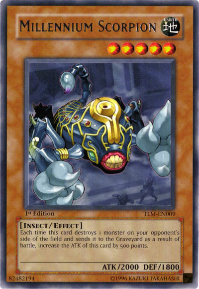 Millennium Scorpion [TLM-EN009] Rare | Amazing Games TCG