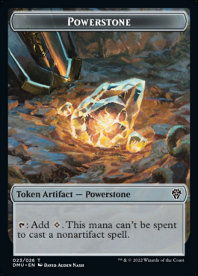 Powerstone Token [Dominaria United Tokens] | Amazing Games TCG