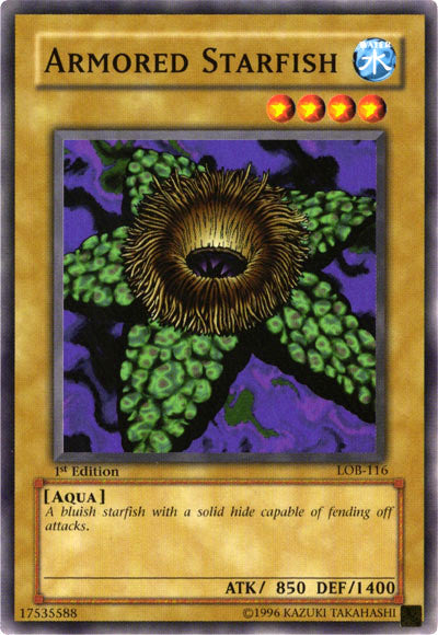 Armored Starfish [LOB-116] Common | Amazing Games TCG