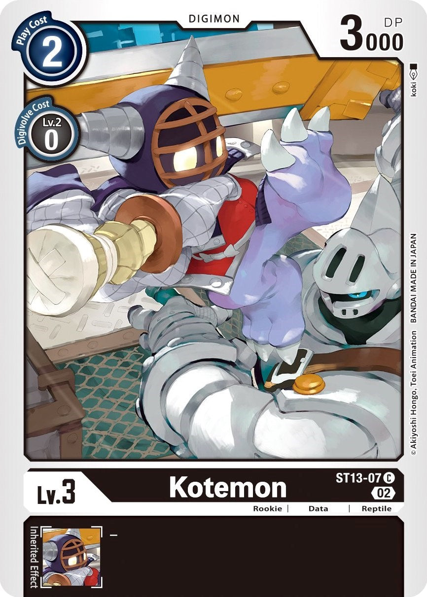 Kotemon [ST13-07] [Starter Deck: Ragnaloardmon] | Amazing Games TCG