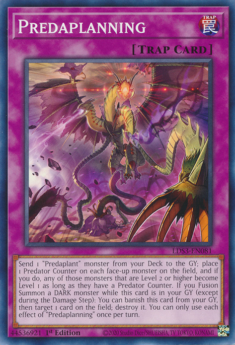 Predaplanning [LDS3-EN081] Common | Amazing Games TCG