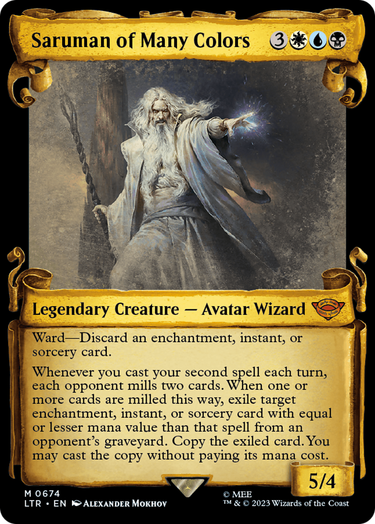 Saruman of Many Colors [The Lord of the Rings: Tales of Middle-Earth Showcase Scrolls] | Amazing Games TCG