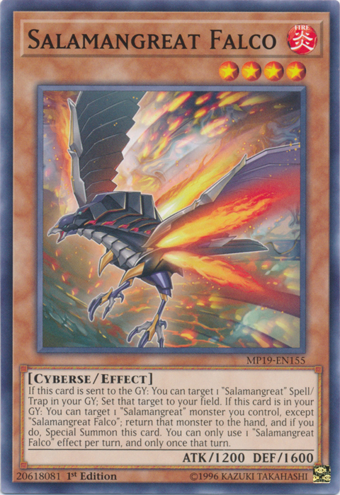 Salamangreat Falco [MP19-EN155] Common | Amazing Games TCG