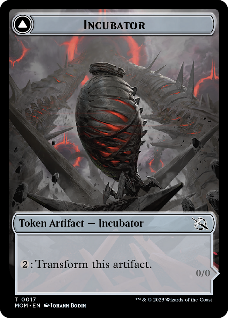 Incubator // Phyrexian (17) Double-Sided Token [March of the Machine Tokens] | Amazing Games TCG