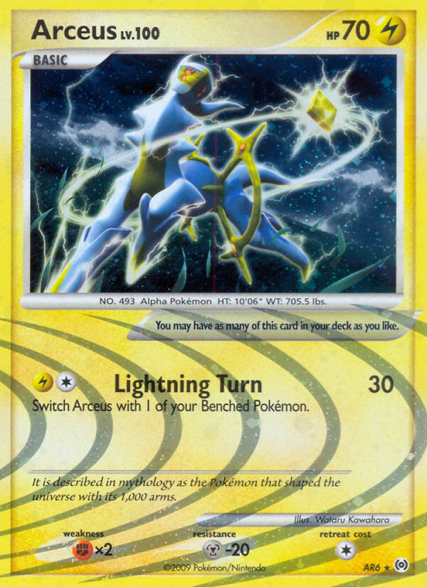 Arceus (AR6) [Platinum: Arceus] | Amazing Games TCG