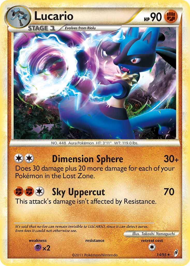 Lucario (14/95) [HeartGold & SoulSilver: Call of Legends] | Amazing Games TCG