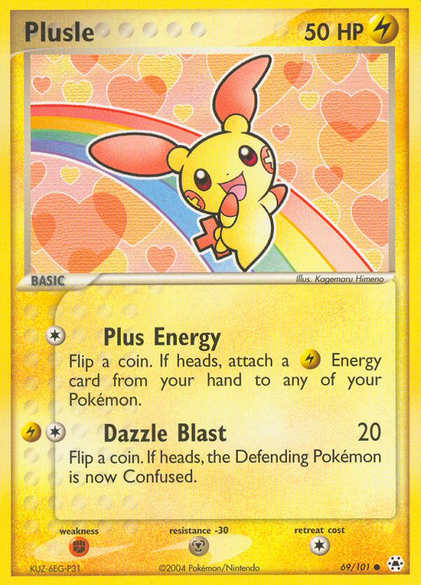 Plusle (69/101) [EX: Hidden Legends] | Amazing Games TCG