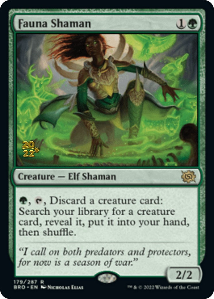 Fauna Shaman [The Brothers' War: Prerelease Promos] | Amazing Games TCG