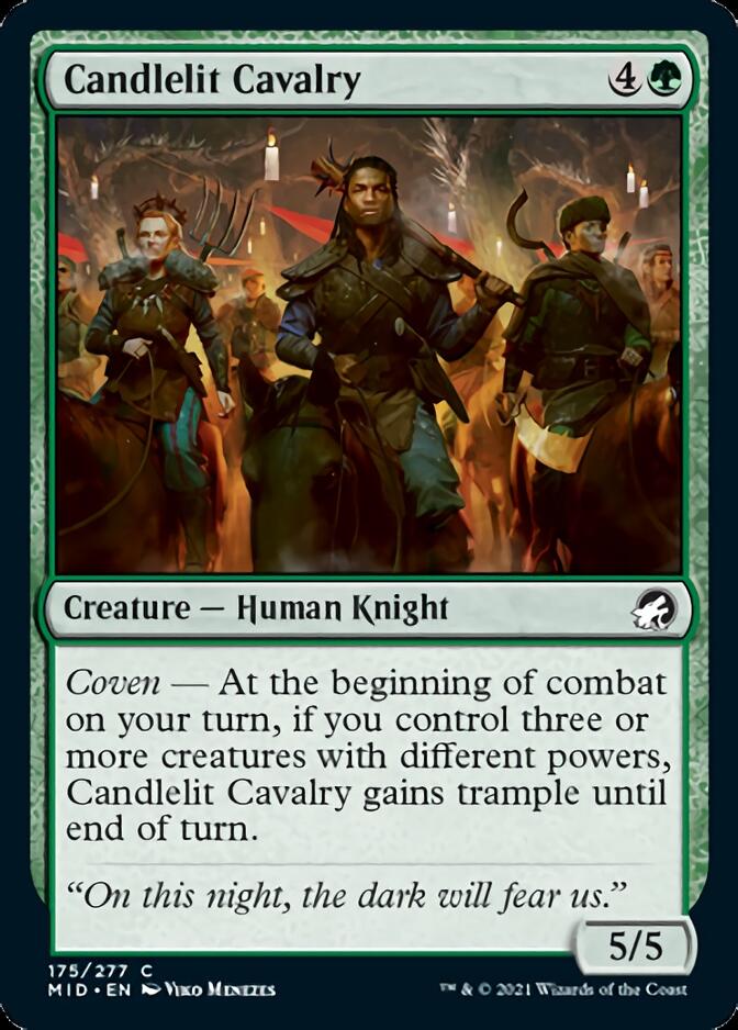 Candlelit Cavalry [Innistrad: Midnight Hunt] | Amazing Games TCG