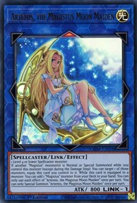 Artemis, the Magistus Moon Maiden [GEIM-EN008] Ultra Rare | Amazing Games TCG