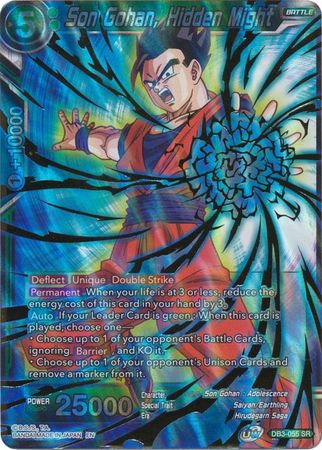 Son Gohan, Hidden Might (DB3-055) [Giant Force] | Amazing Games TCG