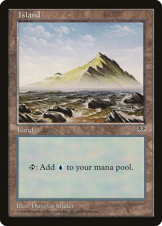 Island (Rocky Water) [Mirage] | Amazing Games TCG