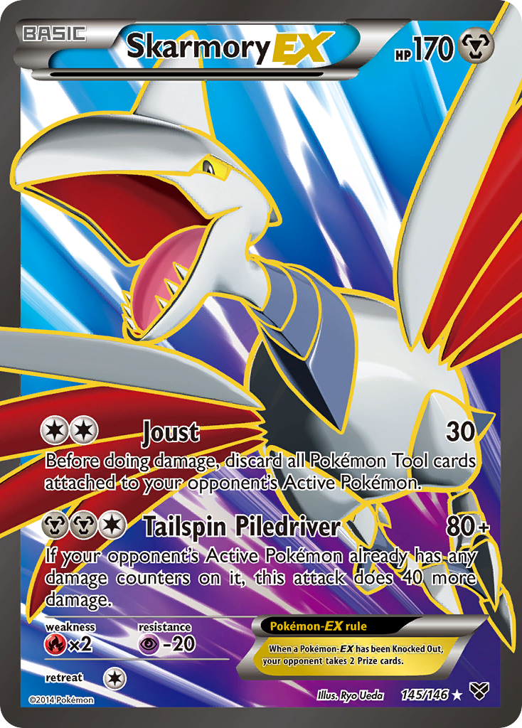 Skarmory EX (145/146) [XY: Base Set] | Amazing Games TCG