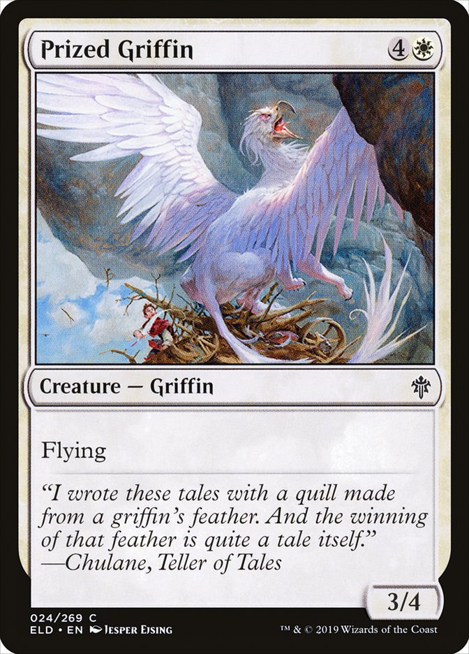 Prized Griffin [Throne of Eldraine] | Amazing Games TCG