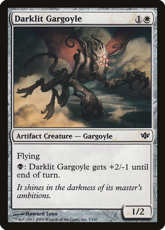 Darklit Gargoyle [Conflux] | Amazing Games TCG