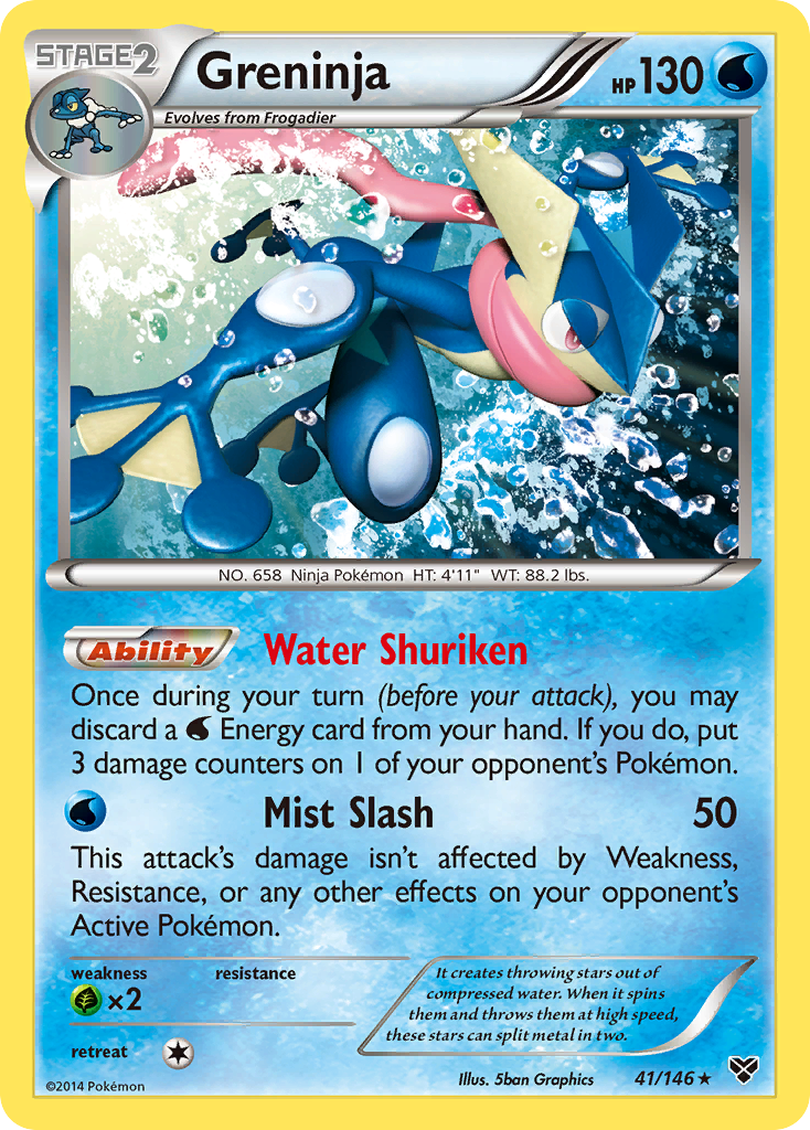 Greninja (41/146) [XY: Base Set] | Amazing Games TCG