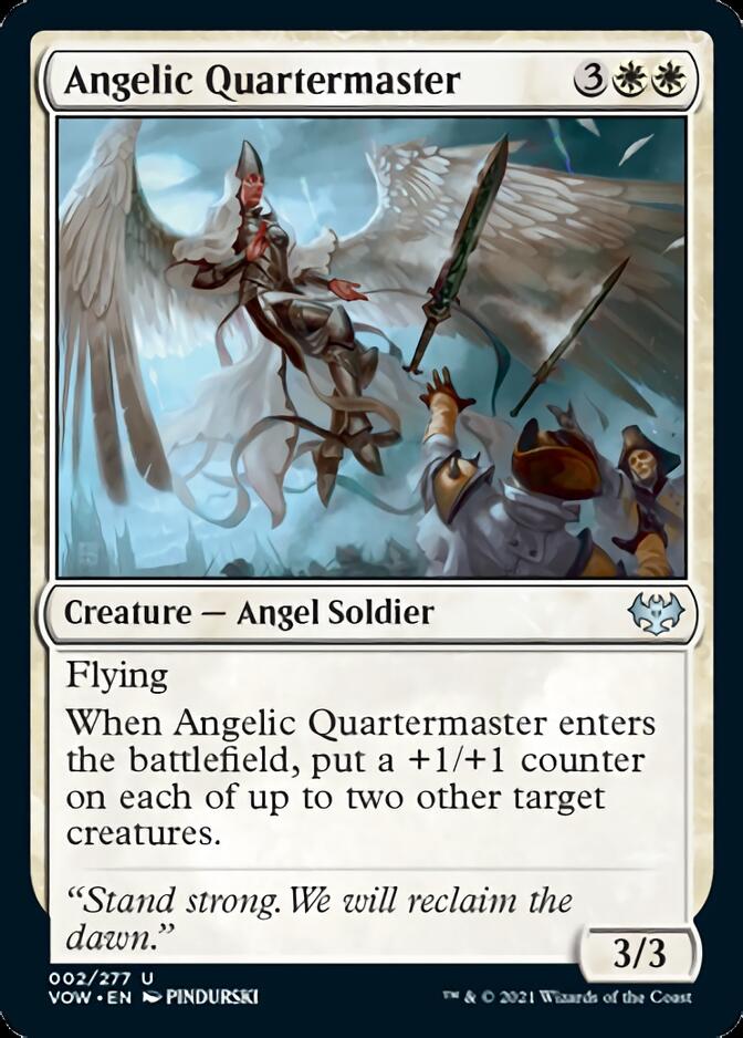 Angelic Quartermaster [Innistrad: Crimson Vow] | Amazing Games TCG