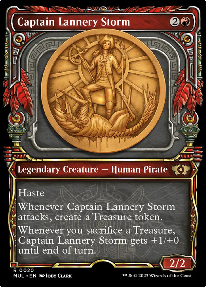 Captain Lannery Storm [Multiverse Legends] | Amazing Games TCG