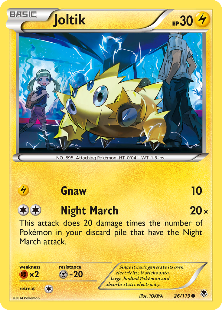 Joltik (26/119) [XY: Phantom Forces] | Amazing Games TCG