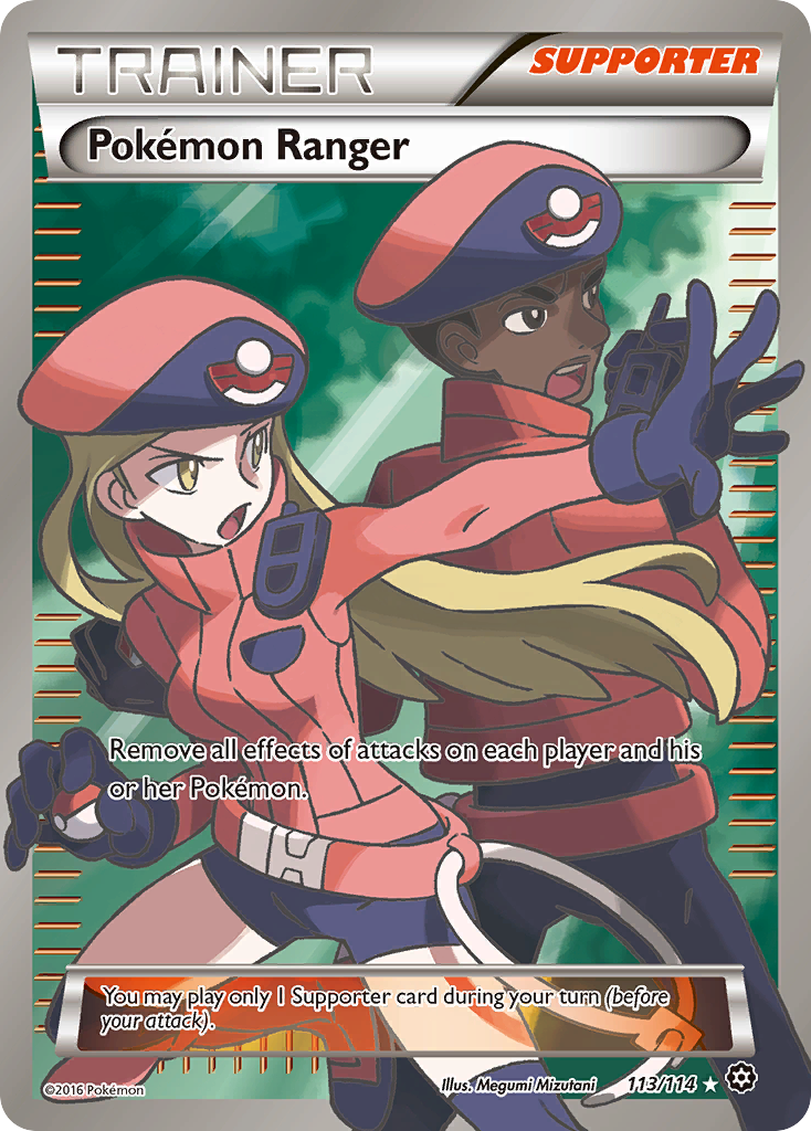 Pokemon Ranger (113/114) [XY: Steam Siege] | Amazing Games TCG