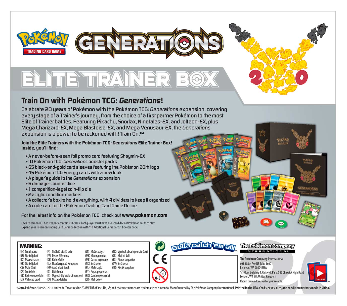 Generations - Elite Trainer Box | Amazing Games TCG