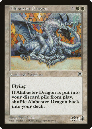 Alabaster Dragon [Portal] | Amazing Games TCG