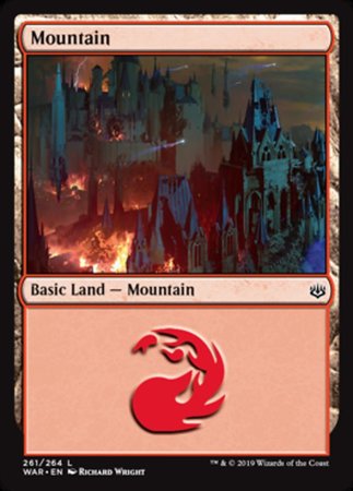 Mountain (261) [War of the Spark] | Amazing Games TCG