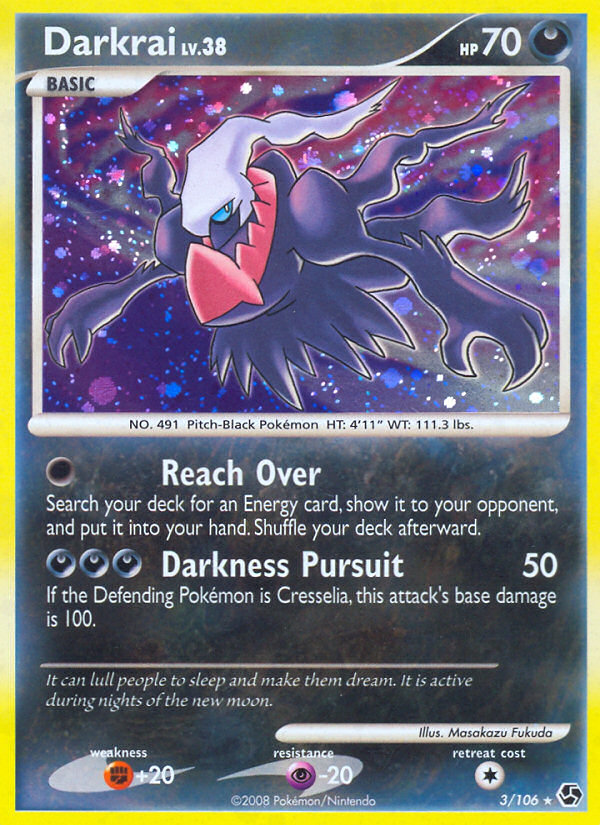 Darkrai (3/106) [Diamond & Pearl: Great Encounters] | Amazing Games TCG