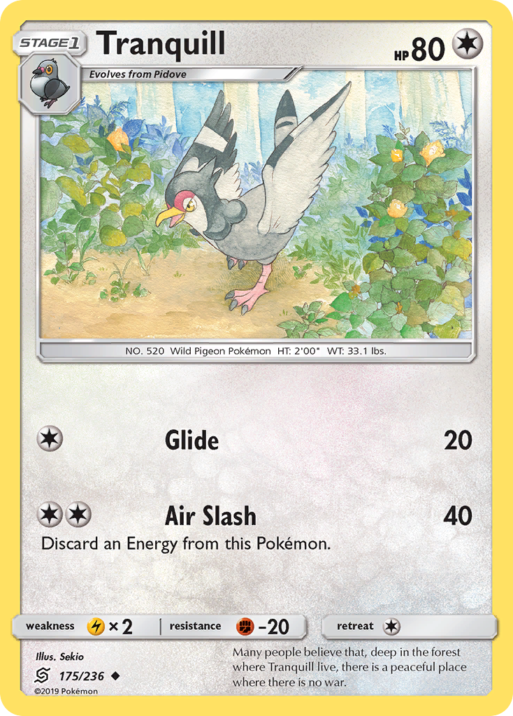 Tranquill (175/236) [Sun & Moon: Unified Minds] | Amazing Games TCG