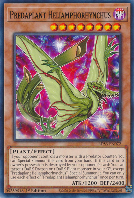 Predaplant Heliamphorhynchus [LDS3-EN072] Common | Amazing Games TCG