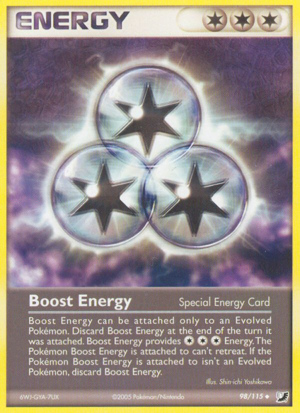 Boost Energy (98/115) [EX: Unseen Forces] | Amazing Games TCG