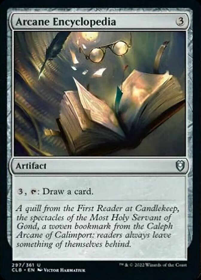 Arcane Encyclopedia [Commander Legends: Battle for Baldur's Gate] | Amazing Games TCG