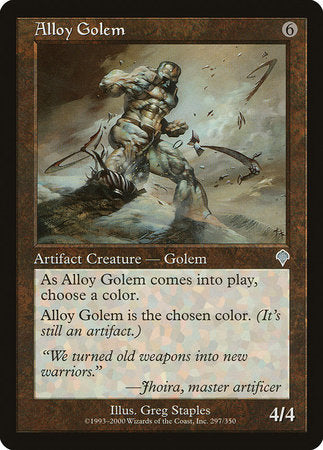 Alloy Golem [Invasion] | Amazing Games TCG