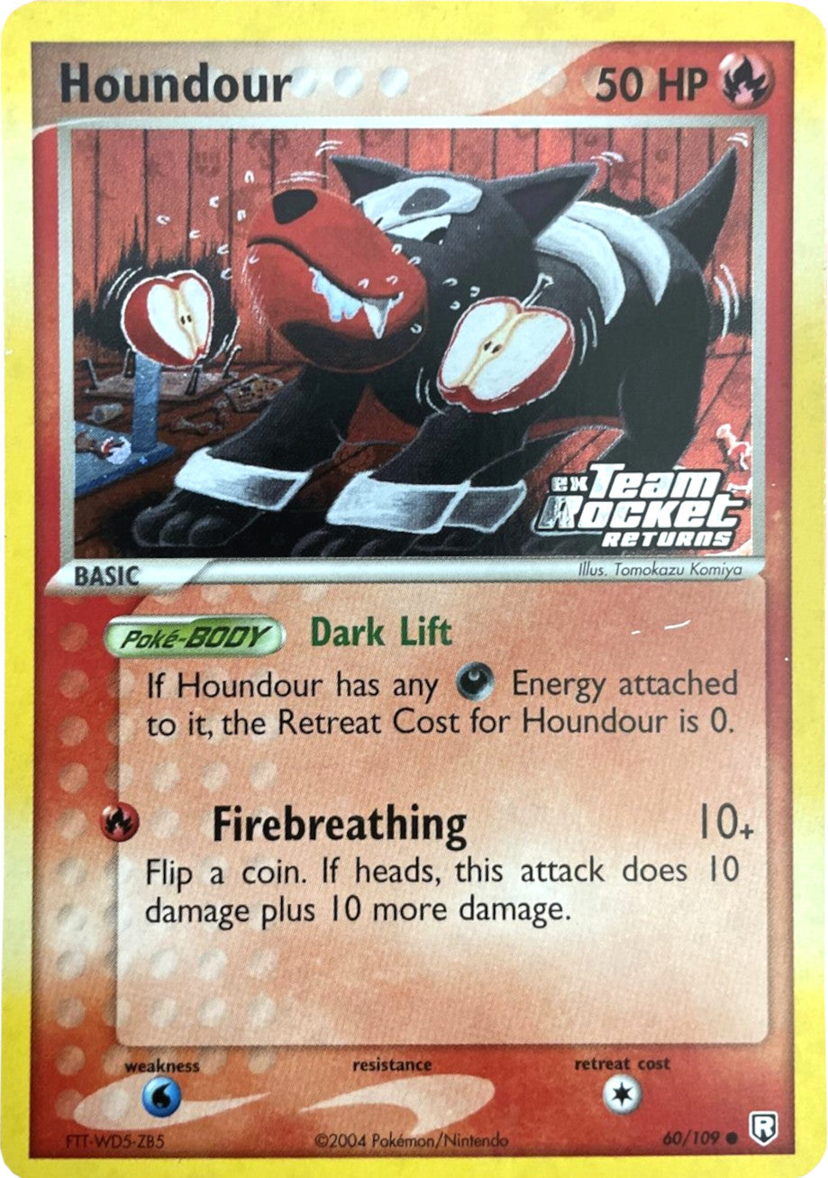 Houndour (60/109) (Stamped) [EX: Team Rocket Returns] | Amazing Games TCG