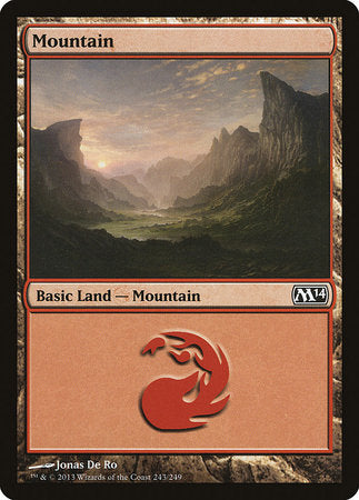 Mountain (243) [Magic 2014] | Amazing Games TCG