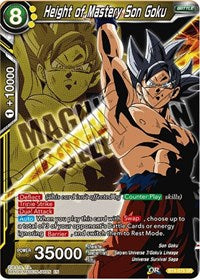 Height of Mastery Son Goku [BT4-075] | Amazing Games TCG