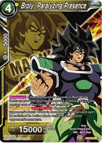 Broly, Paralyzing Presence [P-111] | Amazing Games TCG