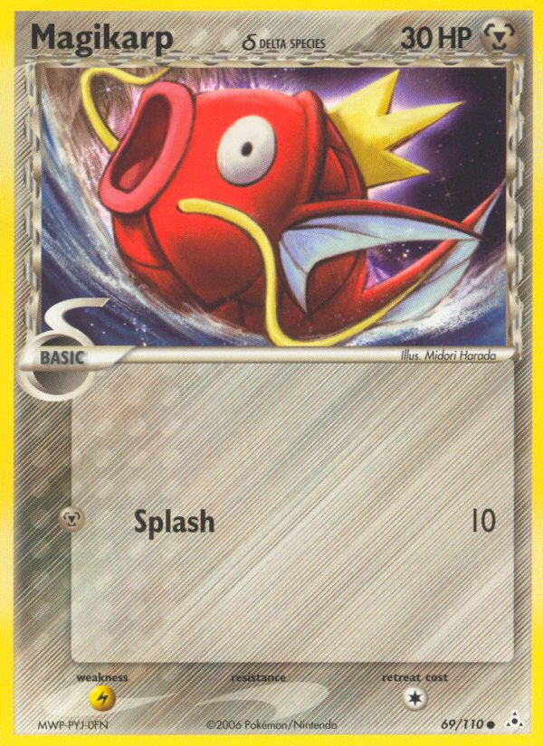 Magikarp (69/110) (Delta Species) [EX: Holon Phantoms] | Amazing Games TCG