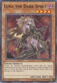 Luna the Dark Spirit [Chaos Impact] [CHIM-EN027] | Amazing Games TCG