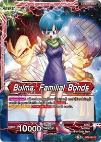 Bulma // Bulma, Familial Bonds [BT8-001] | Amazing Games TCG
