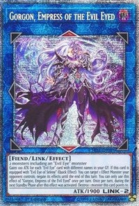 Gorgon, Empress of the Evil Eyed (Prismatic) [Chaos Impact] [CHIM-EN048] | Amazing Games TCG