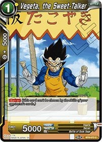 Vegeta, the Sweet-Talker [BT8-072] | Amazing Games TCG