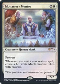 Monastery Mentor [Judge Promos] | Amazing Games TCG