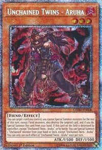 Unchained Twins - Aruha (Prismatic) [Chaos Impact] [CHIM-EN008] | Amazing Games TCG