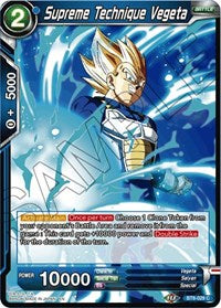 Supreme Technique Vegeta [BT8-029] | Amazing Games TCG