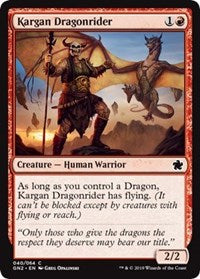 Kargan Dragonrider [Magic Game Night 2019] | Amazing Games TCG