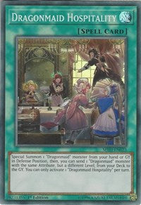 Dragonmaid Hospitality [Mystic Fighters] [MYFI-EN023] | Amazing Games TCG