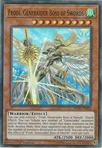 Frodi, Generaider Boss of Swords [Mystic Fighters] [MYFI-EN028] | Amazing Games TCG